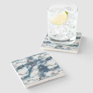 Dessous-de-verre En Pierre Marbre bleu