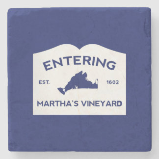 Dessous-de-verre En Pierre Martha's Vineyard Stone Coaster