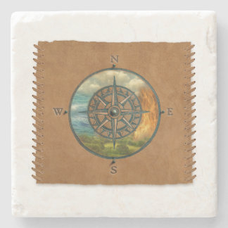 Dessous-de-verre En Pierre Medicine Wheel - Coaster