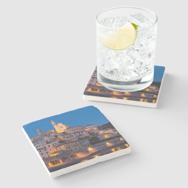 Dessous-de-verre En Pierre Méditerranée Italie (Côté)