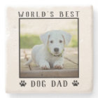 Meilleur chien papa Empreintes de pattes du monde 