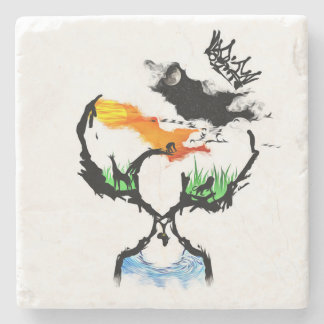 Dessous-de-verre En Pierre Mère Afrique