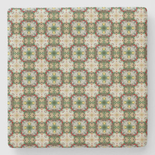 Dessous-de-verre En Pierre Minuscule Motif Christmas Bells