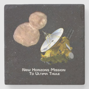 Dessous-de-verre En Pierre Mission Nouveaux Horizons À Ultima Thule