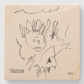 Dessous-de-verre En Pierre Modèle de dessin pour enfants Keepsaké