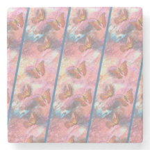 Monarques en pastel à deux tons