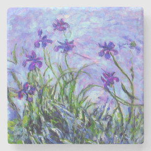 Dessous-de-verre En Pierre Monet Lilac Irises