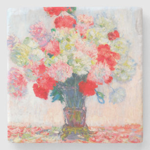 Dessous-de-verre En Pierre Monet Peonies