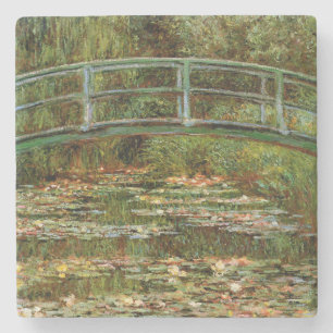 Dessous-de-verre En Pierre Monet Pont Japonais de Giverny
