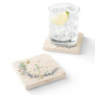 Monogramme de couronne botanique chic