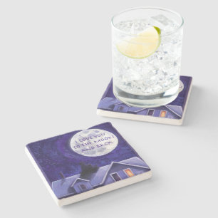 Dessous-de-verre En Pierre Montre Lune