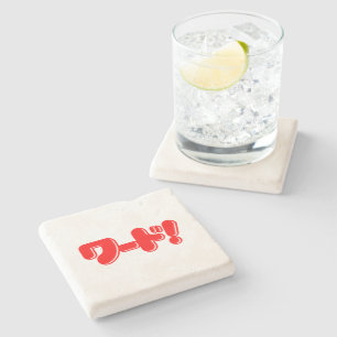 Dessous-de-verre En Pierre Mot japonais ! ワード!
