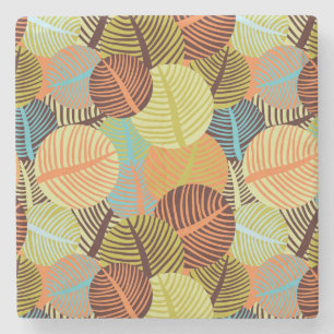 Dessous-de-verre En Pierre Motif abstrait