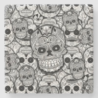 Motif de crânes de sucre