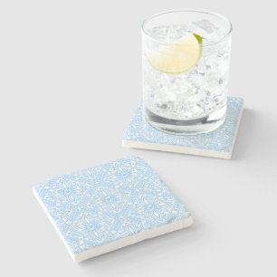 Dessous-de-verre En Pierre Motif décoratif de carreaux italiens méditerranéen