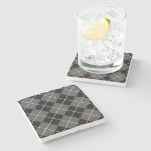 Dessous-de-verre En Pierre MOTIF Jacquard