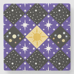 Dessous-de-verre En Pierre Motif spatial