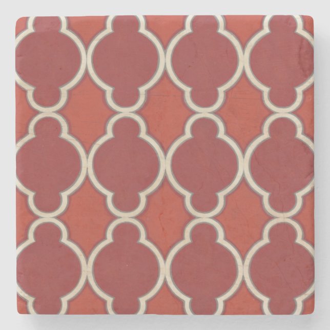 Dessous-de-verre En Pierre Motifs du marché VII (Devant)