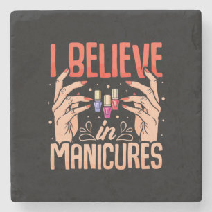 Dessous-de-verre En Pierre Nail Tech Croire En Manucures