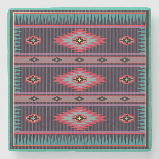 Dessous-de-verre En Pierre Navijo Design Stone Coaster (Devant)