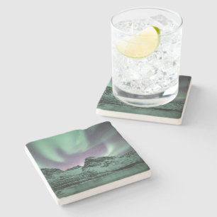 Dessous-de-verre En Pierre Northern Lights Nature Photo