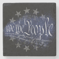 NOUS LE PEUPLE 13 ÉTOILES Drapeau Américain 1776