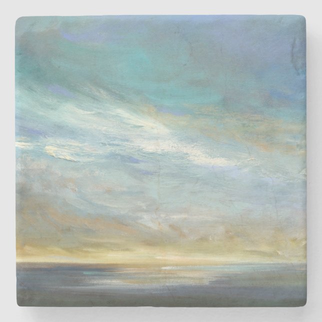 Dessous-de-verre En Pierre Nuages côtiers (Devant)