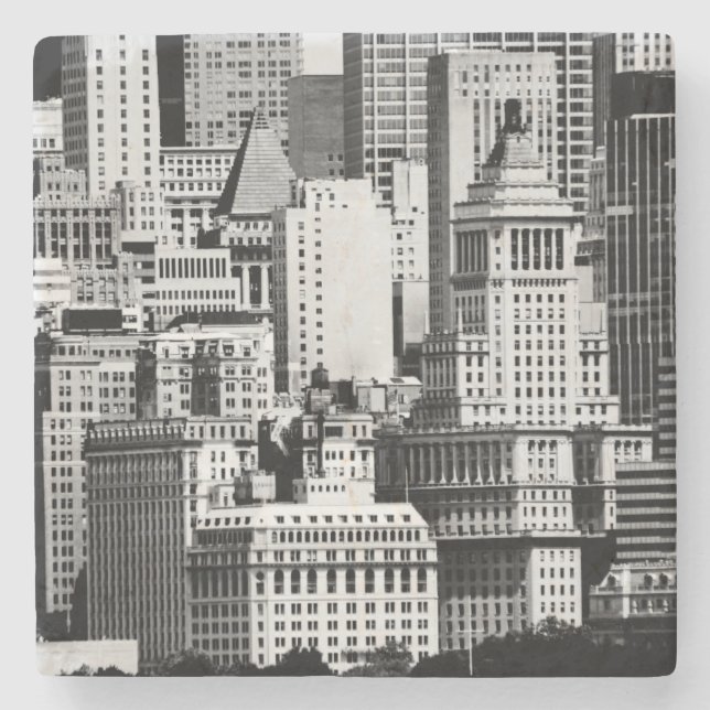 Dessous-de-verre En Pierre NYC Skyline IX (Devant)