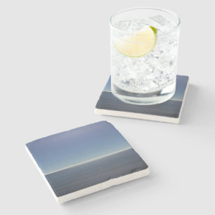 Dessous-de-verre En Pierre Océan bleu calme