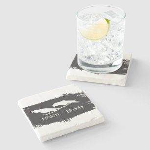 Dessous-de-verre En Pierre Odin Hammer runes ravages Viking Mythologie Valhal