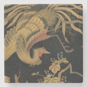 Dessous-de-verre En Pierre Oiseau mythique Howo d'Audsley : Phénix japonais d