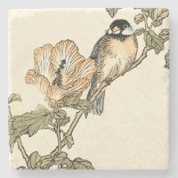 Oiseau oriental perché sur la branche