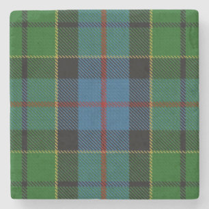 Dessous-de-verre En Pierre Old Scots Tavern Clan Forsyth Forsythe Tartan