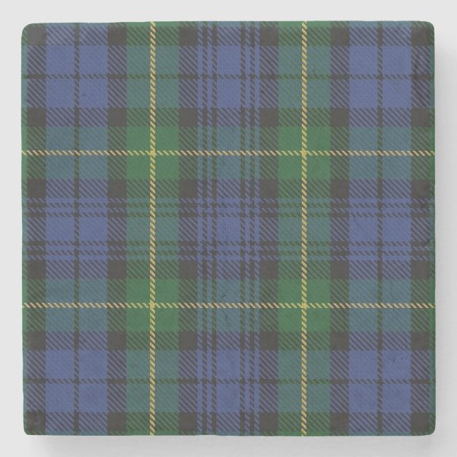 Dessous-de-verre En Pierre Old Scots Tavern Clan Gordon Tartan (Devant)