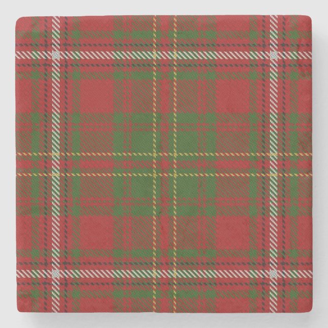 Dessous-de-verre En Pierre Old Scots Tavern Clan Hay Tartan (Devant)