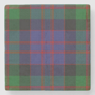 Dessous-de-verre En Pierre Old Scots Tavern Clan MacDonald Donald Tartan