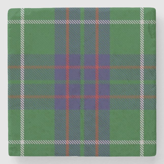 Dessous-de-verre En Pierre Old Scots Tavern Clan MacIntyre Tartan (Devant)