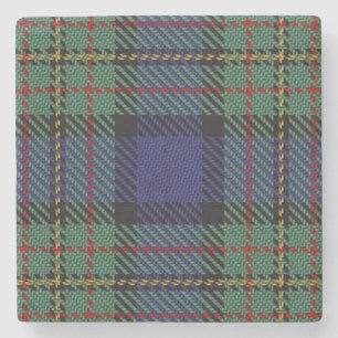 Dessous-de-verre En Pierre Old Scots Tavern Clan MacLaren Tartan