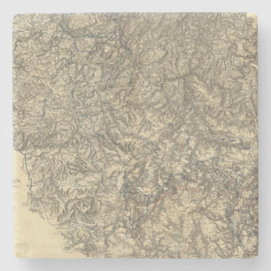 Dessous-de-verre En Pierre Opérations militaires de la campagne 3 d'Atlanta