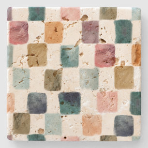 Dessous-de-verre En Pierre Palette d'aquarelle terrestre