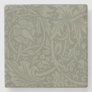 Dessous-de-verre En Pierre Papier peint floral Narcisse William Morris