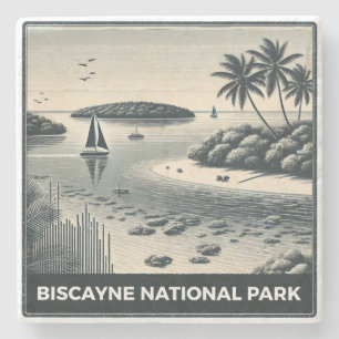 Dessous-de-verre En Pierre Parc national de Biscayne