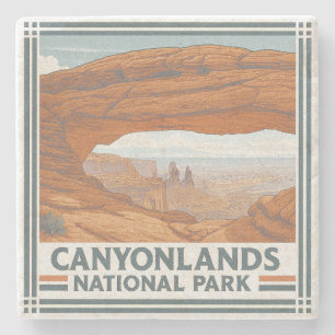 Dessous-de-verre En Pierre Parc national des Canyonlands