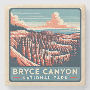 Dessous-de-verre En Pierre Parc national du Bryce Canyon
