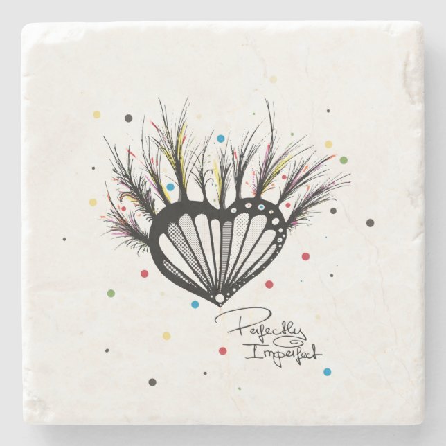 Dessous-de-verre En Pierre Parfaitement imparfait (Devant)