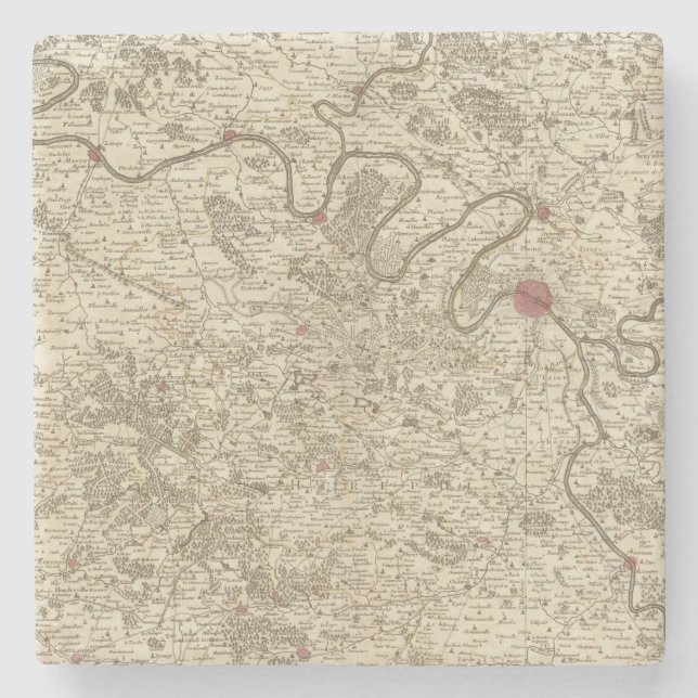 Dessous-de-verre En Pierre Paris France (Devant)