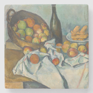 Dessous-de-verre En Pierre Paul Cezanne - Le panier des pommes