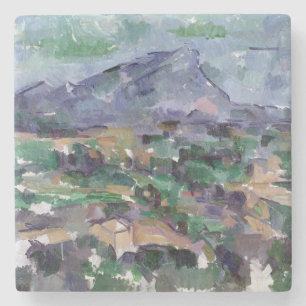 Dessous-de-verre En Pierre Paul Cezanne   Montagne Sainte-Victoire, 1904-06