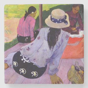 Dessous-de-verre En Pierre Paul Gauguin   la sièste, 1891-2 (huile sur la