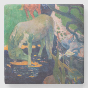 Dessous-de-verre En Pierre Paul Gauguin - Le Cheval Blanc